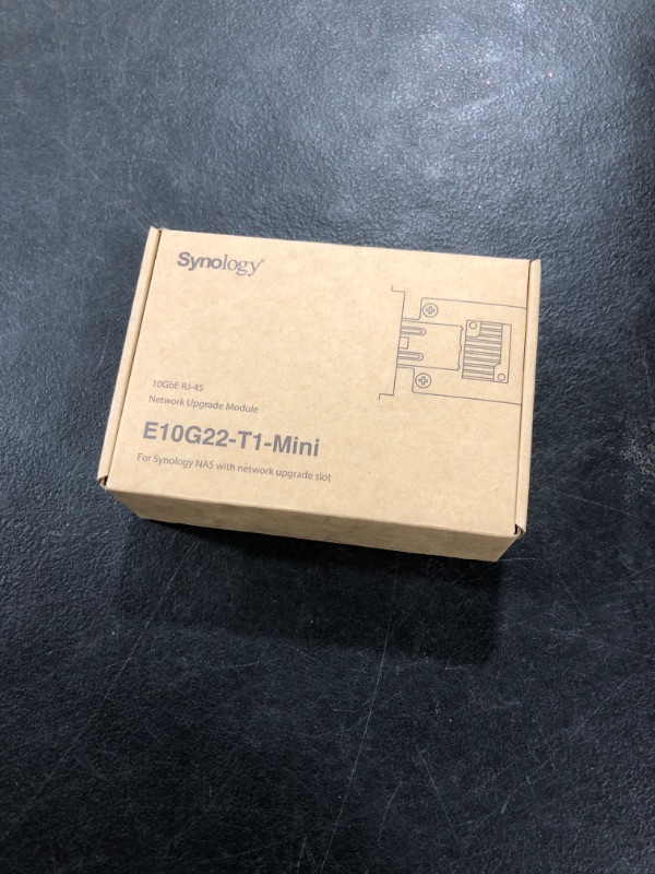 Photo 1 of Synology E10G22-T1-Mini 10GbE SFP+add-in-Card 2 Port - 10GbE RJ-45 Network Upgrade Module