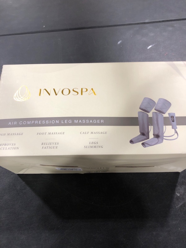 Photo 1 of Leg Massager for Circulation - Foot and Calf Massager, Air Compression Leg Wraps Massage Boots Machine for Home Use Leg Massage - scd Machine for Calf, Thigh and Foot Massager, FSA or HSA Eligible