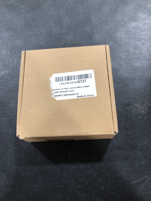 Photo 1 of Haliwu 10 Pack Gold T-bar Knobs, Knurled Cabinet Knobs, Champagne Gold Dresser Knobs, Kitchen Hardware Drawer Knobs