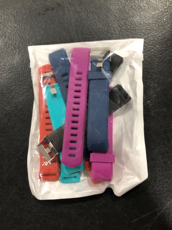 Photo 1 of hoeslaw 5 Pcs Watch Bands Replacement for ID115plus HR Only, Very Fit Pro Activity Fitness Tracker Wrist Bands Set, Multicolor Veryfitpro Smart Watch Strap Replacements (5 Colors)