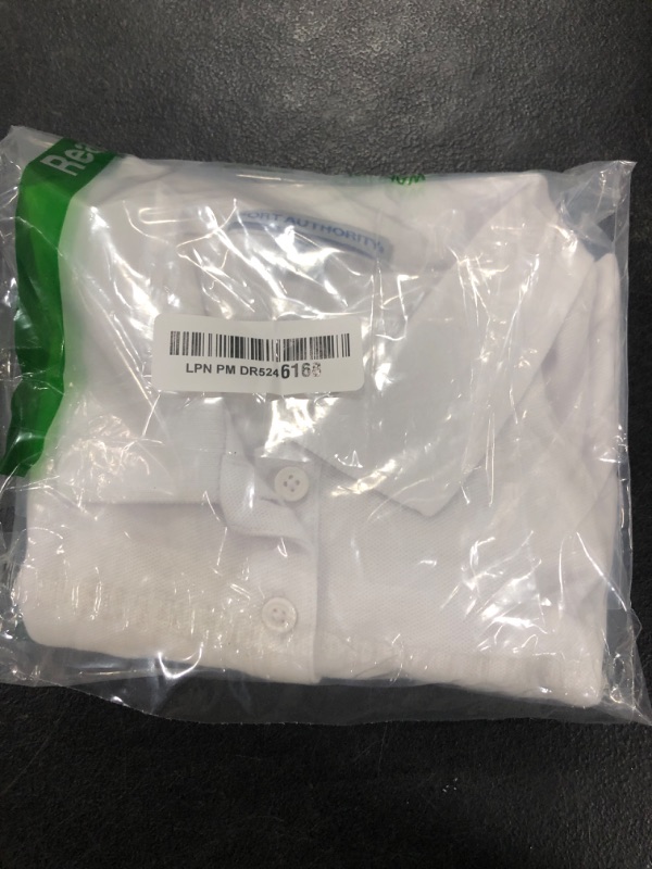 Photo 1 of Lands' End Womens Short Sleeve Supima Polo White Regular Small
