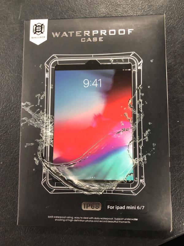 Photo 1 of Transy Waterproof Case for iPad Mini 7 (A17 Pro) 2024/Mini 6 2021 8.3-inch, Full Body Protective With Pencil Holder