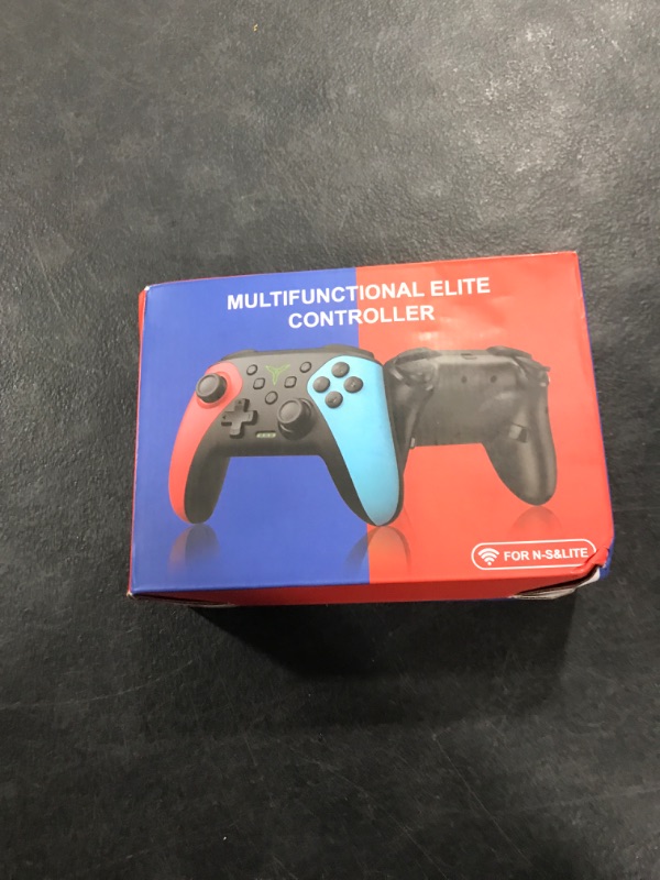 Photo 1 of Wireless Switch Controller for Switch/Lite/OLED Controller, Switch Controller with a Mouse Touch Feeling on Back Buttons, Extra Switch Pro Controller with Wake-up,Programmable, Turbo Function