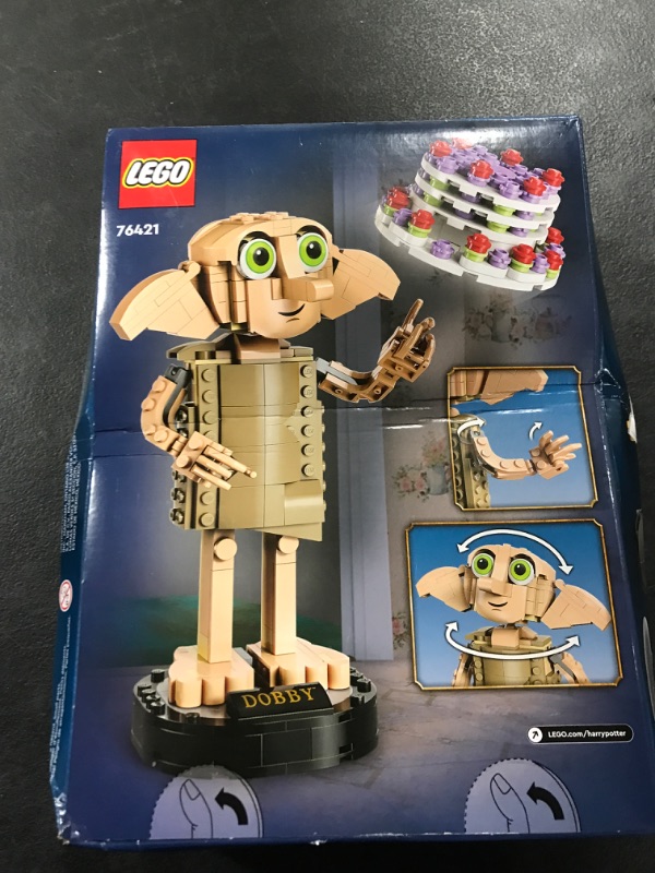 Photo 1 of LEGO Harry Potter Dobby The House-Elf Building Toy Set, Build and Display Model of a Beloved Character from The Harry Potter Franchise, for 8 Year Old Boys' and Girls' Birthday, 76421
