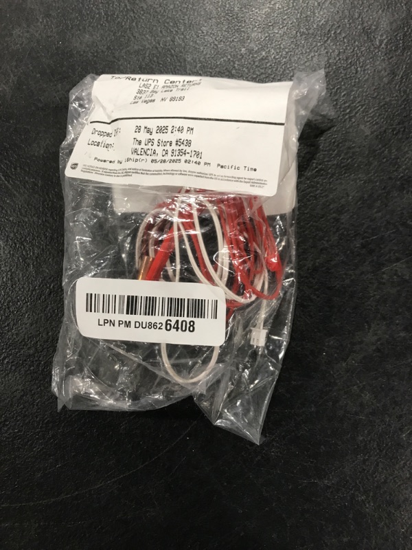 Photo 1 of HzdaDeve Hotend for Flsun V400 Delta Hot End Replacement Extruder Kit Heating Tube 24V 60W Cartridge Heater Thermistor Temp Sensor Heat Block for 3D Printer