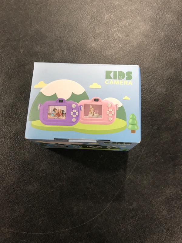 Photo 1 of ZUODUN Kids Camera Toys for Girls Age 3-8, Kids Digital Camera Toddler Camera for 3 4 5 6 7 8 Years Old Birthday Gifts, 1080P Video Camera with Cute Protective Cover & 32GB SD Card