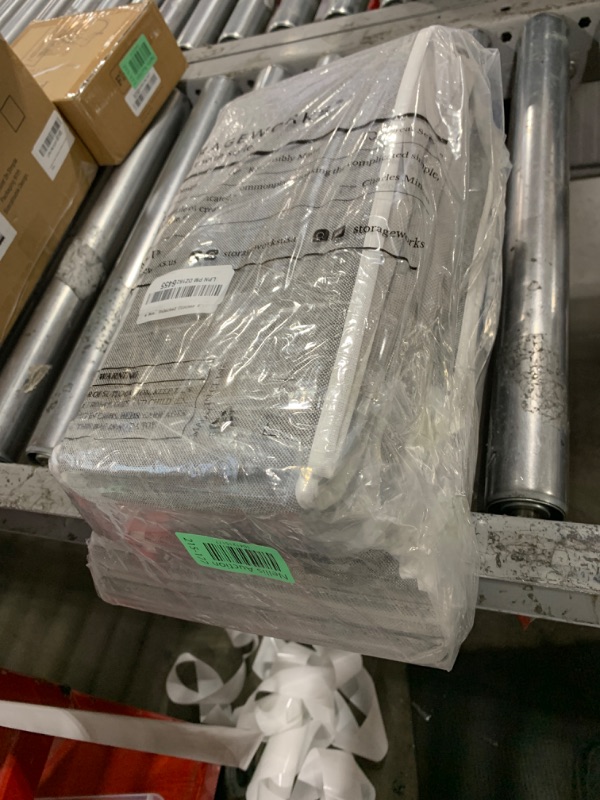 Photo 1 of StorageWorks Extra Large Under Bed Storage Containers with Handles and Label Holder, 2 Pack Ultra-thick Fabric Underbed Bins, Closet Organizer for Clothes, Blankets, Sweater