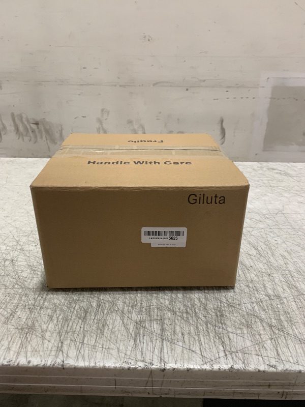 Photo 1 of Giluta Small Floor Lamp Glass Shade Replacement Globe -Fitting Opening 1.625" Modern Alabaster Style Light Fixture Shade, Height: 4.13 inch, Width: 9.45 inch. Lipless