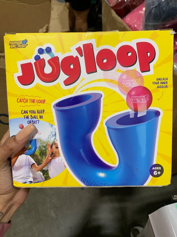 Photo 1 of Jug'loop - Juggling Balls Skill Game - Outdoor Games for Kids, Teens, & Adults - Boys Toys for Ages 8-13 - 8 9 10 Year Old Boy Toy Gifts 8-12 - Cool Teen Tween Birthday Gift for Age 8-10, 10-12 Years