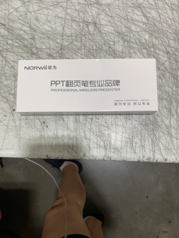Photo 1 of Norwii N27 Presentation Clicker, Clicker for PowerPoint Presentations, PowerPoint Clicker with Pointer for Presentations, Pointer Clicker Presentation Remote - Black
