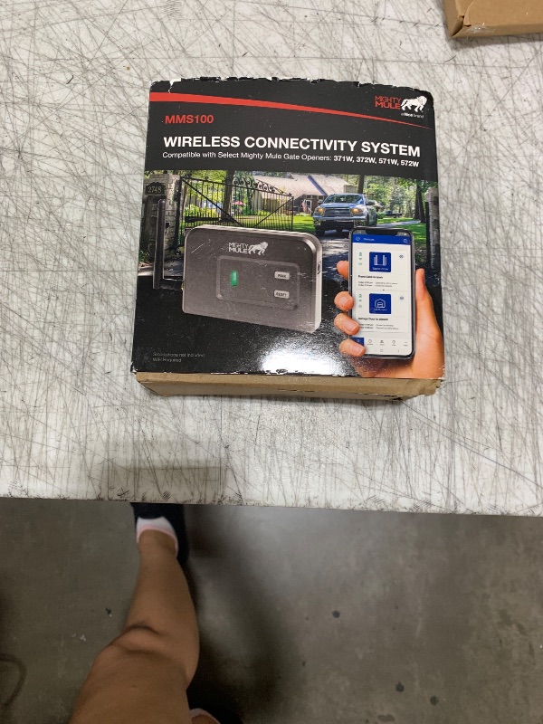 Photo 1 of Mighty Mule MMS100 100 Wireless Connectivity System, BLACK