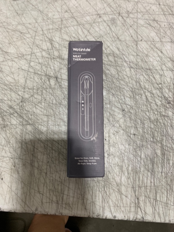 Photo 1 of Wireless Meat Thermometer,Bluetooth Smart Meat Thermometer with Ultra-Thin Probe,Digital Food Thermometer for Remote Monitoring of Oven,BBQ, Grill,Smoker,Air Fryer,iOS & Android App Compatible.