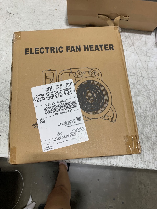 Photo 1 of Greenhouse Heater with Digtal Thermostat, 1500W Electric Greenhouse Heaters, Fast Heating with Overheat Protection, Grow Tent Heater for Green House, Outdoor, Patio, Flower Room, Sliver