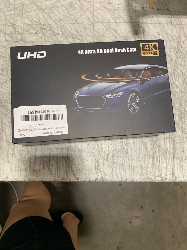 Photo 1 of Dash Cam Front and Rear 4K, Built-in 5GHz WiFi with CPL, Dual Dashcams for Cars with 64GB Card, 24H Parking Mode, WDR, Ultra HD Night Vision, G-Sensor, Loop Recording, App Control, Support 256GB Max