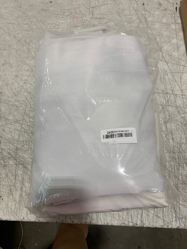 Photo 1 of Mix and Match Blackout and Sheer Curtains for Bedroom Living Room 84" White Sheer Window Panels with White 90% Blackout Curtains Grommet Top Noise Reducing Window Drapes, 52" Wide 4 Panels