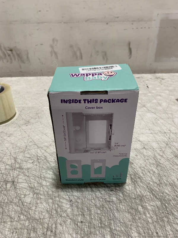 Photo 1 of Baby Safety Outlet Cover BOX [Patent Pending] Double Lock for Much Better Toddler Proofing, Easier Operation, Simple 3 Step Install with Included Screws. Provides Extra Space Inside for Plugs,Adapters
