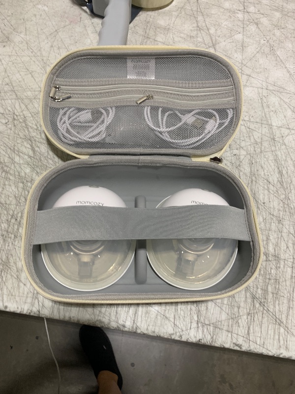 Photo 1 of Momcozy Breast Pump, Double-Sealed Flange for Comfort - 24mm, 2 Pack Ash Gray