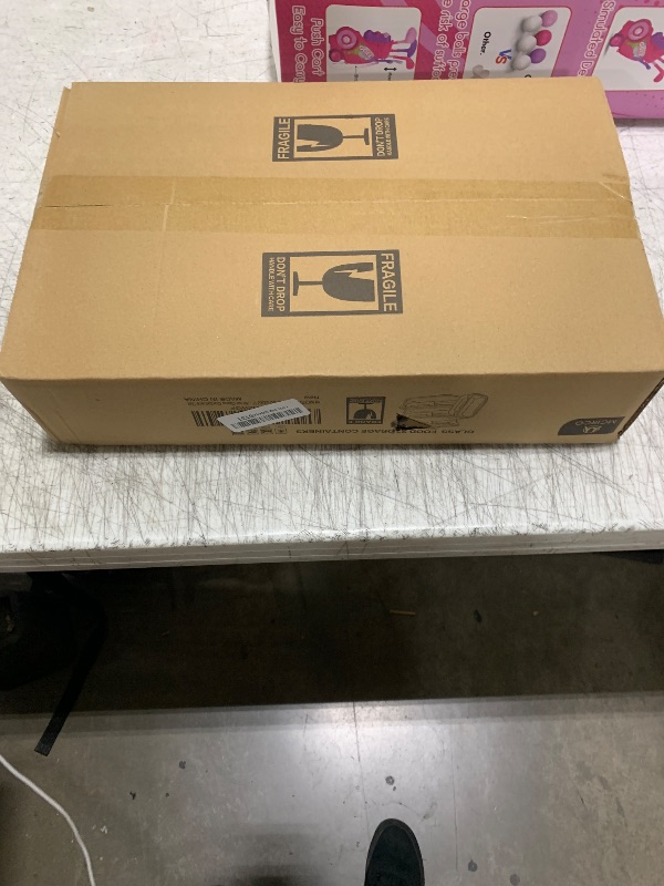 Photo 1 of M MCIRCO [80 oz & 36 oz Extra Large Glass Food Storage/Baking Containers Set with Lids, 2 Pack 80 oz(10 cup)&2 Pack 36 oz (4.5 cup) Airtight Glass Container,Microwave,Oven,Freezer and Dishwasher