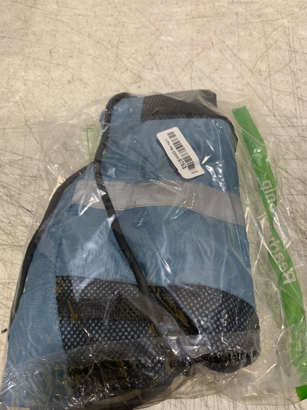 Photo 1 of BeeGreen Workout Backpack with Shoe Compartment - Large Sackpack String Bag with Zipper Pockets and Water Bottle Pockets - Sports Yoga Cinch Bag for Gym - Haze Blue