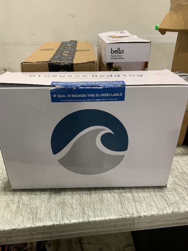 Photo 1 of Bluewave Bedding Ultra Slim Max Cool CarbonBlue Gel Memory Foam Pillow for Stomach and Back Sleepers - Thin, Flat Design with Advanced Cooling (2.75-Inch Height, Standard Size)