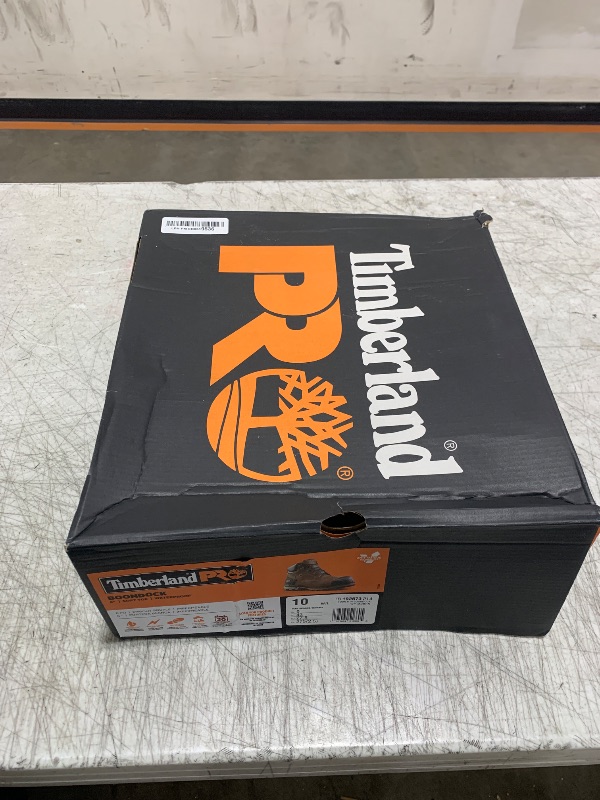 Photo 1 of Timberland PRO Men's Boondock 6 Inch Soft Toe Waterproof Industrial Work Boot, Brown-2024 NEW, 10 W US