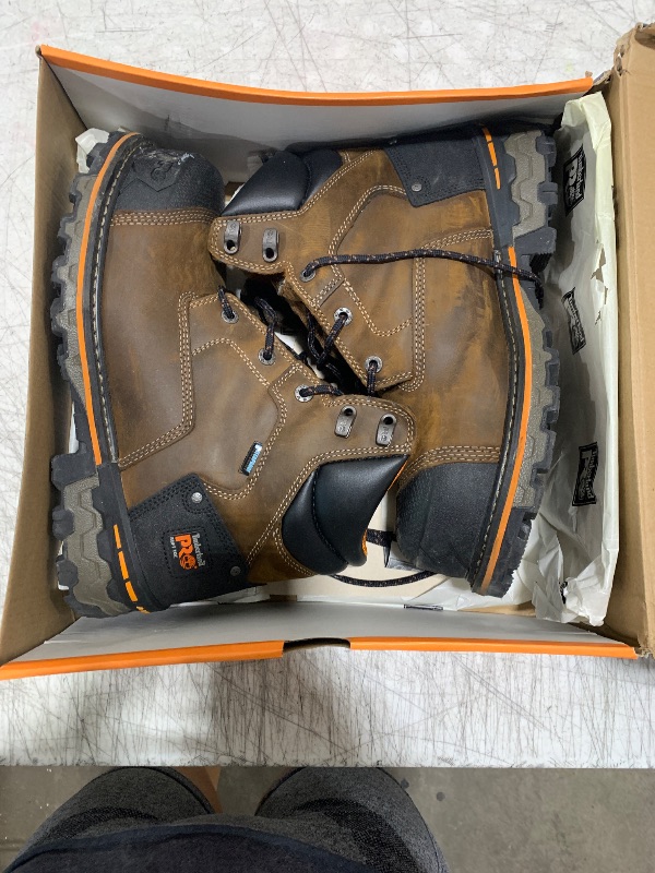 Photo 1 of Timberland PRO Men's Boondock 6 Inch Soft Toe Waterproof Industrial Work Boot, Brown-2024 NEW, 10 W US