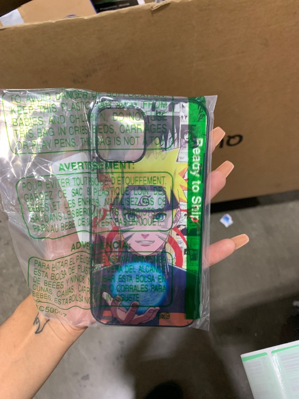 Photo 1 of TNOLTK 3D iPh 12 Pro Max Case Anime Motion Anime Phone Case Shockproof Soft TPU Anti-Scratch Non-Slip Japanese Manga Case for iPh 12 Pro Max