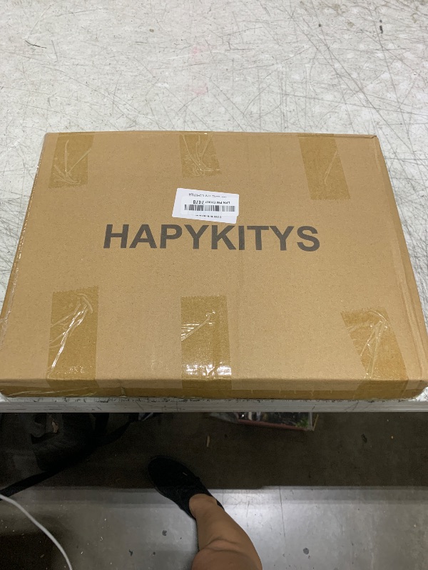 Photo 1 of HAPYKITYS Window Cat Beds with Ultra Plush Hammock, Moon Shelves Mounted with Strong Suction Cups, Cat Window Seat for Overlooking and Sunbathing(Faux Wool Fur)