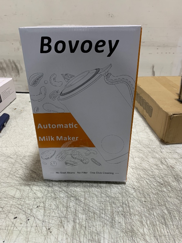 Photo 1 of Nut Milk Maker Machine, Automatic Nut Milk Maker for Almond Homemade Milk,Oat,Plant-Based Milk and Non-Dairy Beverages Almond Milk Maker,42oz Soy Milk Maker Delay Start/Self Clean/Boil Water/Keep Warm