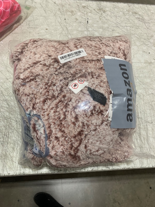 Photo 1 of Sealy Electric Blanket Heated Throw 50"x60" Soft Double Sherpa Super Cozy with 6 Fast Heating Levels & 2-10 Hours Auto-Off, Over-Heat Protection, Machine Washable, Rust Red