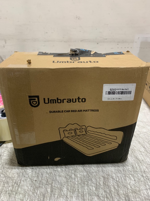 Photo 1 of Umbrauto Car Air Mattress Backseat| Inflatable Truck Back Seat Camping Airbed for SUV Rear Seat, Blow Up Sleeping Travel Bed for Van Trunk with Pump & Pillows