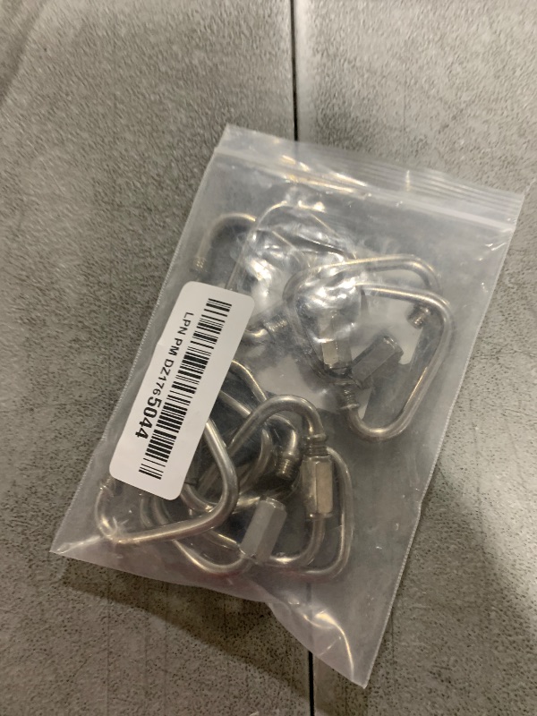 Photo 1 of Carabiners for Ninja Slackline. Triangle Shaped Quick Links for Ninja Slackline.
