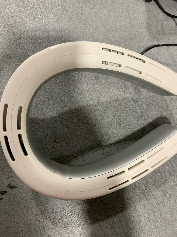 Photo 1 of TORRAS 2025 Upgraded COOLiFY Cyber Neck Air Conditioner, Immersive Ultimate Cooling, Wearable Neck Fan Rechargeable with 6000mAh Battery, Portable Neck Fans that Blow Cold Air for Outdoor/Indoor