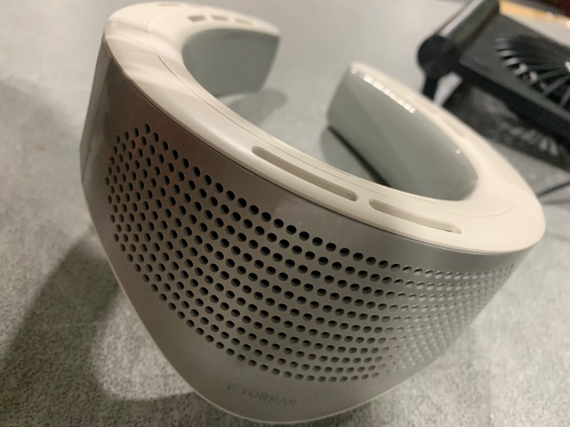 Photo 1 of TORRAS 2025 Upgraded COOLiFY Cyber Neck Air Conditioner, Immersive Ultimate Cooling, Wearable Neck Fan Rechargeable with 6000mAh Battery, Portable Neck Fans that Blow Cold Air for Outdoor/Indoor