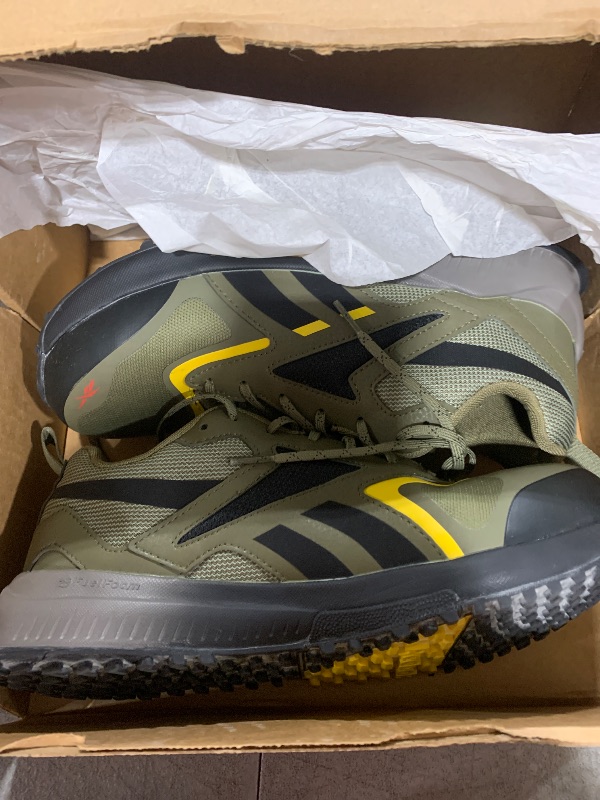 Photo 1 of Reebok Work Men's RB3240 Lavante Trail 2 Work Construction Shoe Green Safety, 10 Wide