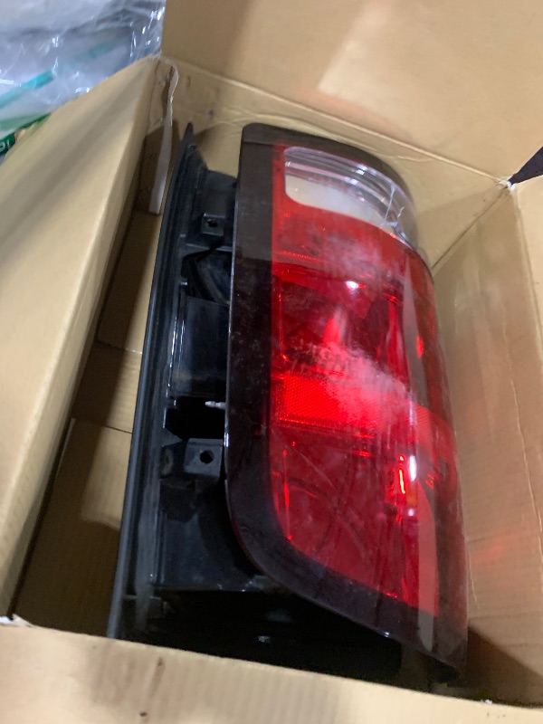 Photo 1 of OKLPF Rear Brake Tail Light Compatible With 2007-2014 GMC Sierra 1500 2500HD 3500HD Replace 25958484 25958485,Replace Red Taillight Assembly,Driver and Passenger Side,Included Bulbs and Harness