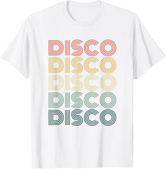 Photo 1 of Disco Themed Funky Vintage 70s 80s For Dance Parties T-Shirt