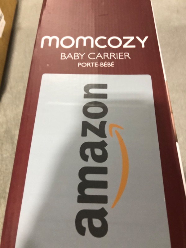 Photo 1 of Momcozy Baby Carrier - Ergonomic, Cozy and Lightweight Carrier for 7-44lbs, Effortless to Put On, Ideal for Hands-Free Parenting, Enhanced Lumbar Support, Purehug for Infant to Toddler, Black