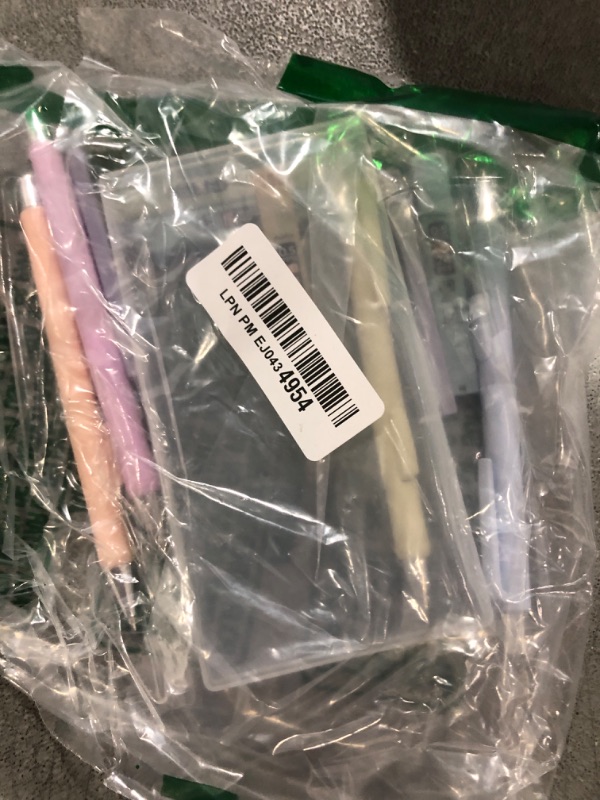 Photo 1 of Nicpro 4PCS Pastel Mechanical Pencil 0.5mm, Cute Fast Click Mechanical Pencils Set with 100PCS HB Lead Refills, Erasers and Eraser Refills, Aesthetic Mechanical Pencils for Writing, Drawing, Sketching