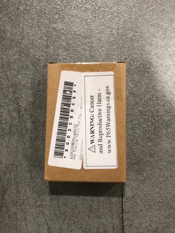 Photo 1 of uxcell 4mm Bearing Balls 304 Stainless Steel G100 Precision Balls 50pcs