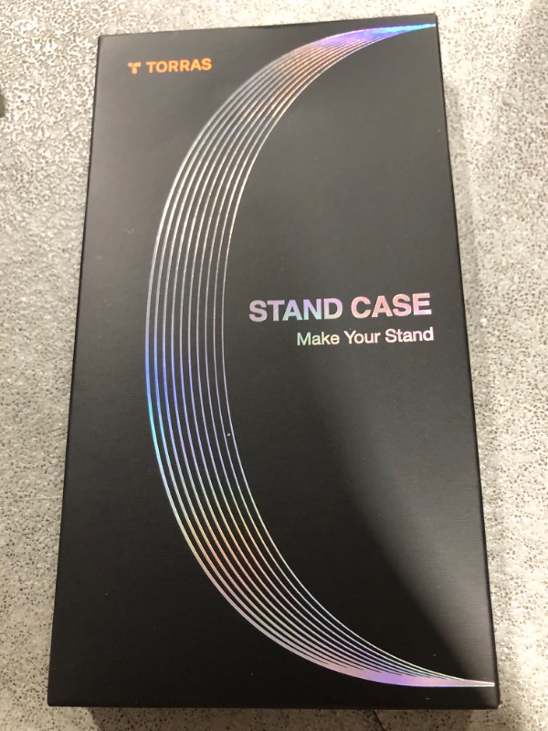 Photo 1 of TORRAS Magnetic for iPhone 16 Case with Stand, Built-in Stand Compatible with MagSafe, 3X Military-Grade Protection, Translucent Slim Phone Case for iPhone 16 6.1'', Matte Black