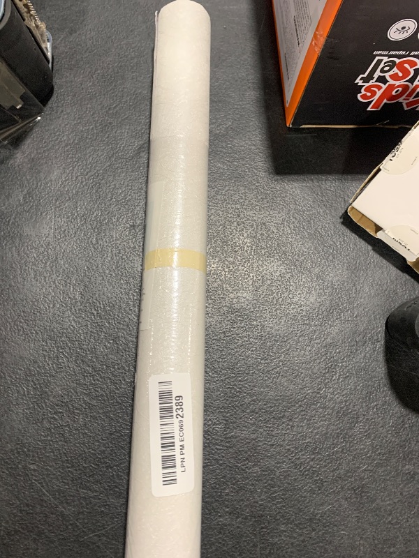 Photo 1 of seonta White Silk Wallpaper Peel and Stick Self Adhesive Removable Embossed Vinyl Film Contact Paper for Cabinet Home Decoration Textured Shelf Paper