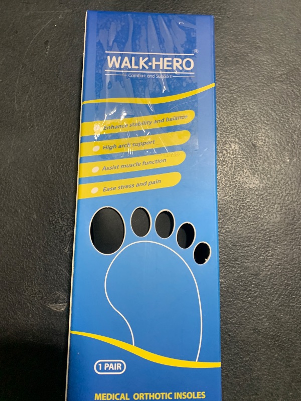 Photo 1 of Plantar Fasciitis Insoles for Men Women - Orthotics Inserts, Shoe Insoles Arch Support Flat Feet Inserts Work Boot Insoles for Standing All Day (Mens 7-7 1/2 | Womens 9-9 1/2)