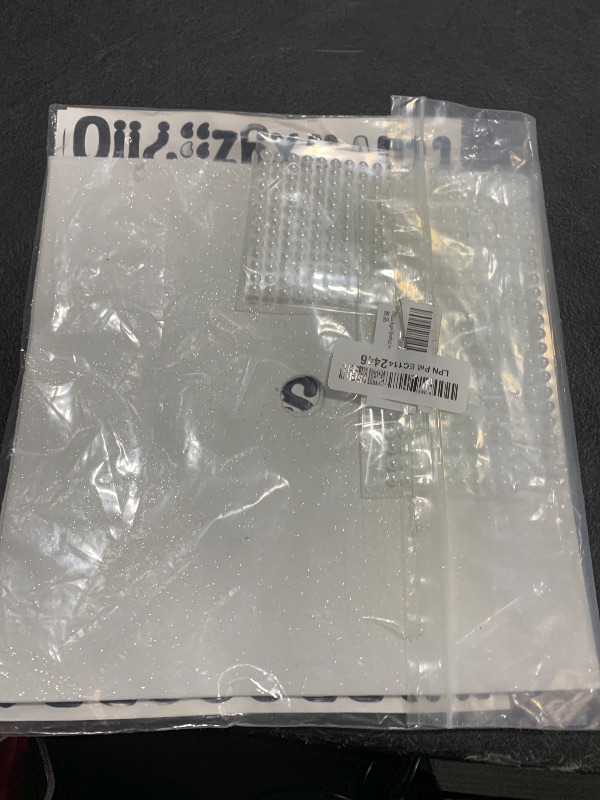 Photo 1 of Penta Angel Graduation Cap Decorations 2 Sheets Glitter Paper Card 2Pcs Alphabet Letter Number Stickers 2Pcs Self-Adhesive Pearl Stickers for Grad Cap Crafts DIY (White)