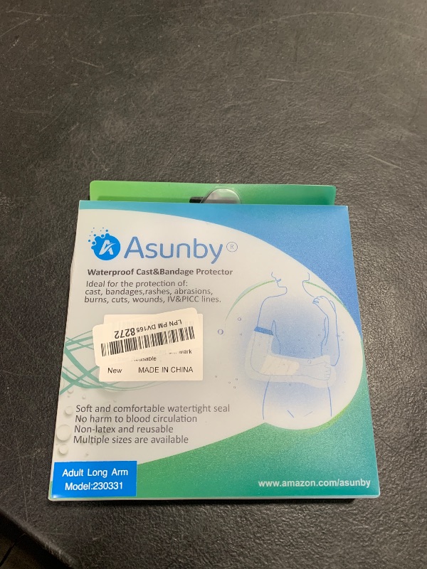 Photo 1 of Cast Covers for Shower Arm Adult Waterproof Long full Protector Cover Soft Comfortable Watertight Seal to Keep Wounds Dry Bath Bandage Broken Hand,Wrist,Finger,Elbow Reusable Durable
