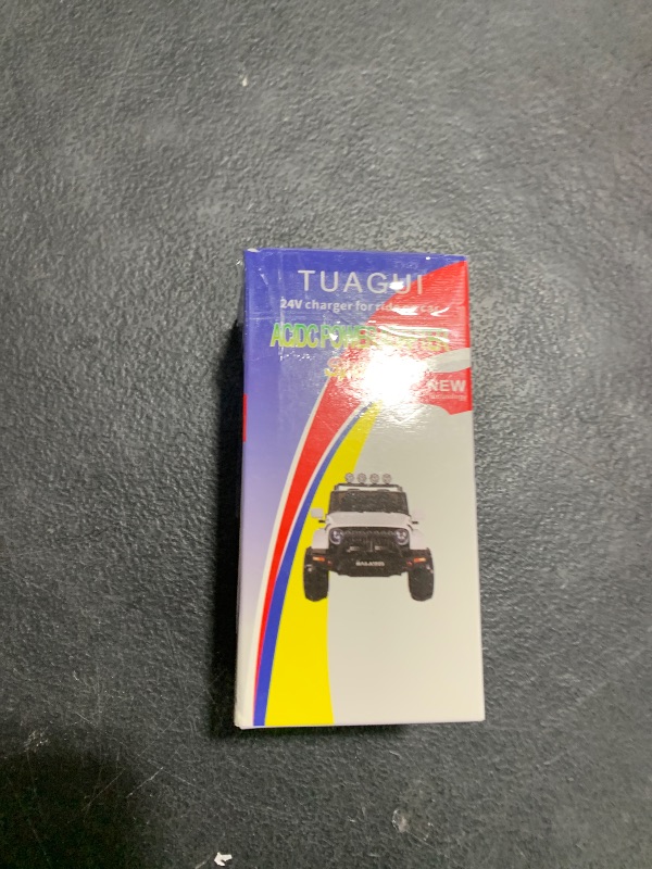 Photo 1 of TUAGUI 24V Charger for Ride on Toys,24 Volt Kids Battery Charger,24 Volt Battery Charger for Ride on Car SUV Car Ride-Ons Accessories