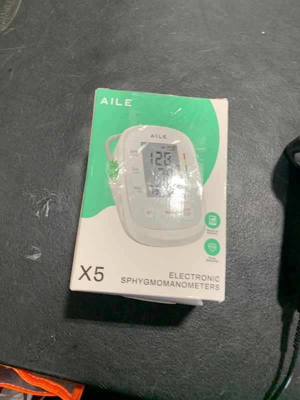 Photo 1 of Blood Pressure Monitor, AILE Blood Pressure Machine Upper Arm Large Cuff(8.7"-16.5"), High Automatic Blood Pressure Monitors Cuff for Home Use, (BP) Manual Arm Blood Pressure Monitors, 2 * 99 Memory