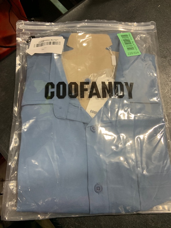 Photo 1 of BLUE MENS SHIRT / L