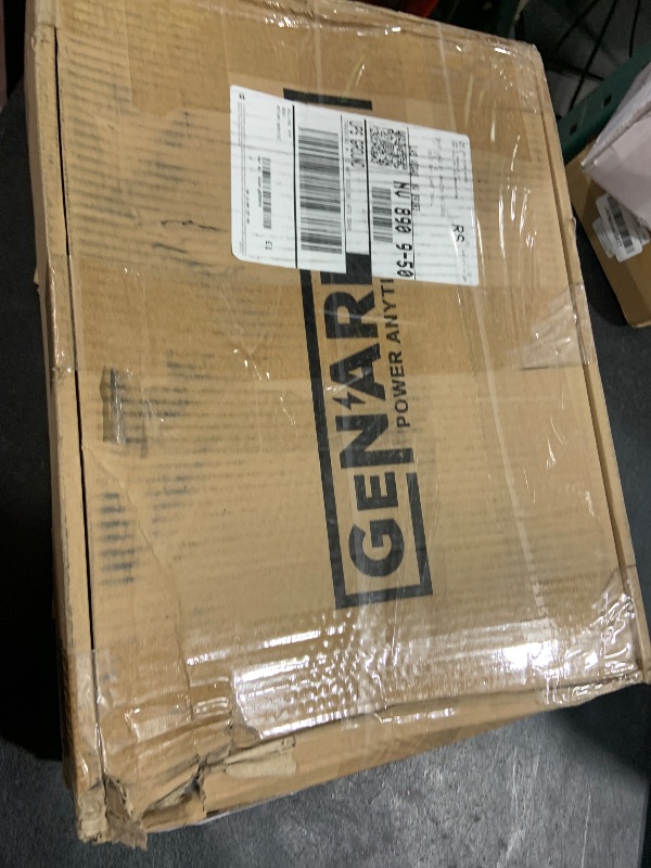 Photo 1 of GenArmor Generator Covers While Running, 100% Waterproof Heavy Duty Tarps Generator Tent, Portable Outdoor Generator Enclosure for Most 4000w~13000w Generators, Black