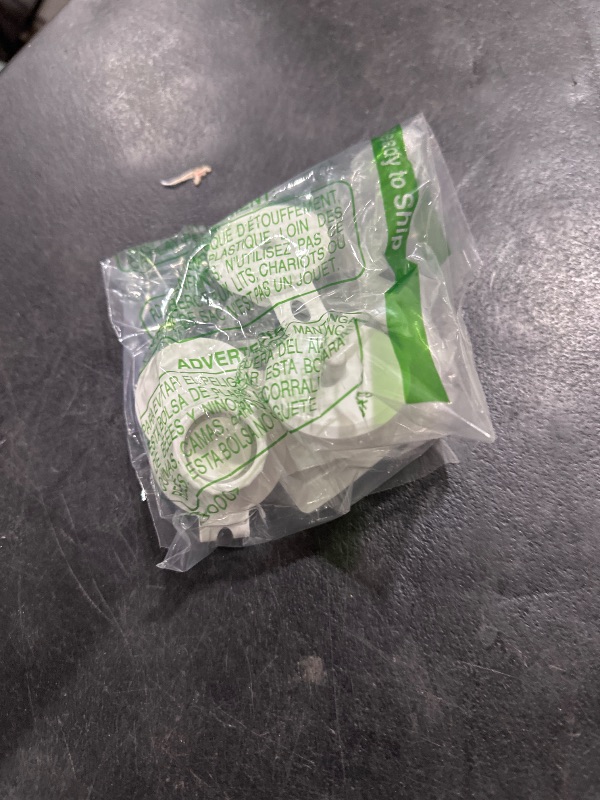 Photo 1 of Beavorty 3pc Flip Top Bottle Emptying Kit - Upside Down Caps for Condiment Bottles - White TPE Can Clamshell